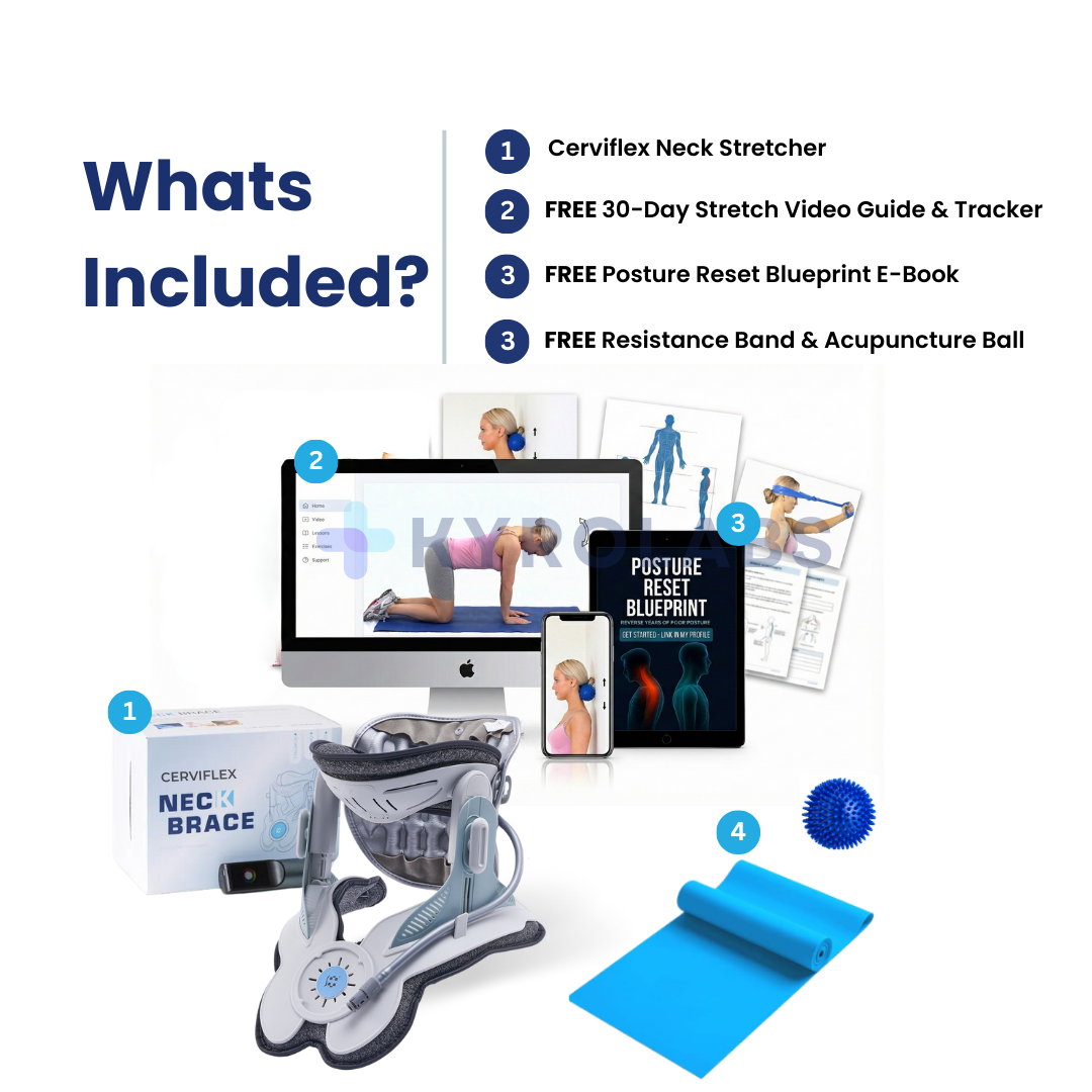 Étireur de cou Cerviflex de Kyrolabs