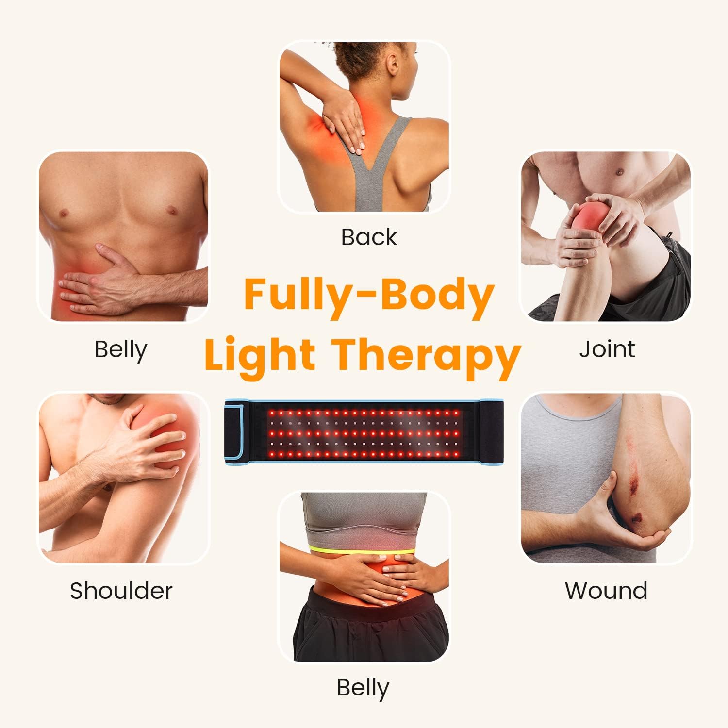 Kyrolabs - Enveloppement de luminothérapie rouge TheraBeam